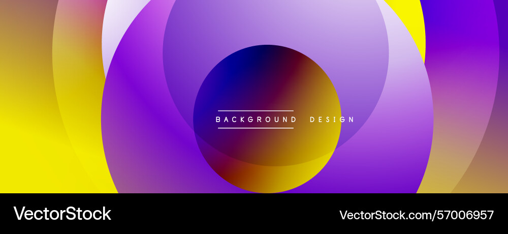 Abstract colorful layers create dynamic visual Abstract colorful layers create dynamic visual Vector Image