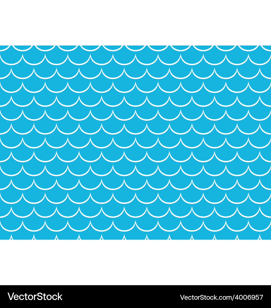 Subtle Sea Scale Pattern Vector Image