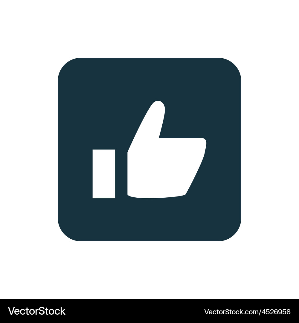 Ok icon rounded squares button Royalty Free Vector Image