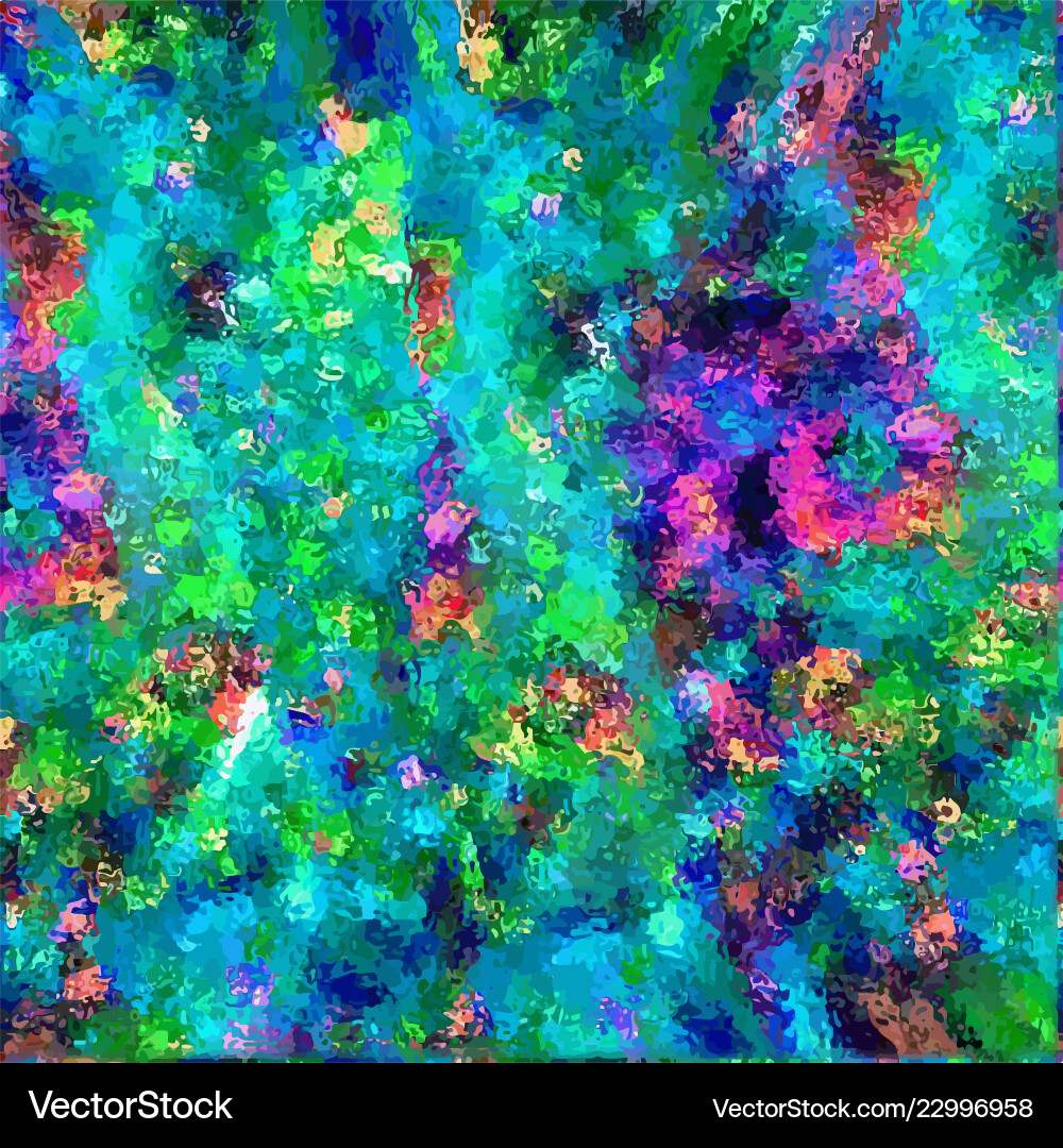 Seamless pattern from color splashes and smudges Seamless pattern from color splashes and smudges vector image