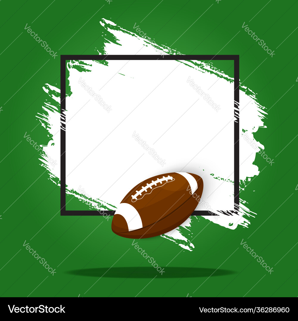 American Football Turnier vektorbild