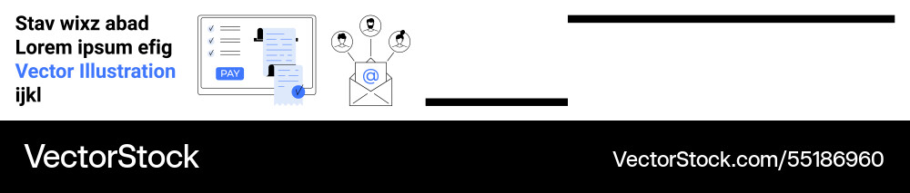 Email management and user interaction through Vector Image