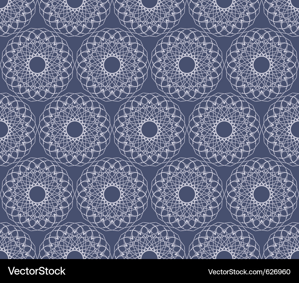 Geometric Circle Pattern Vector Image