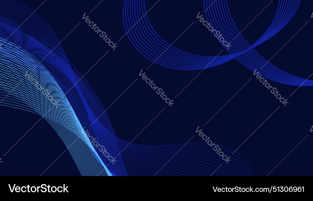 Seamless pattern fine line background with shapes vector image