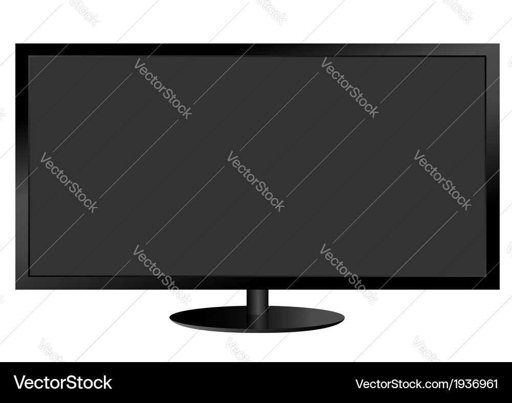 Tv screen Vector Image