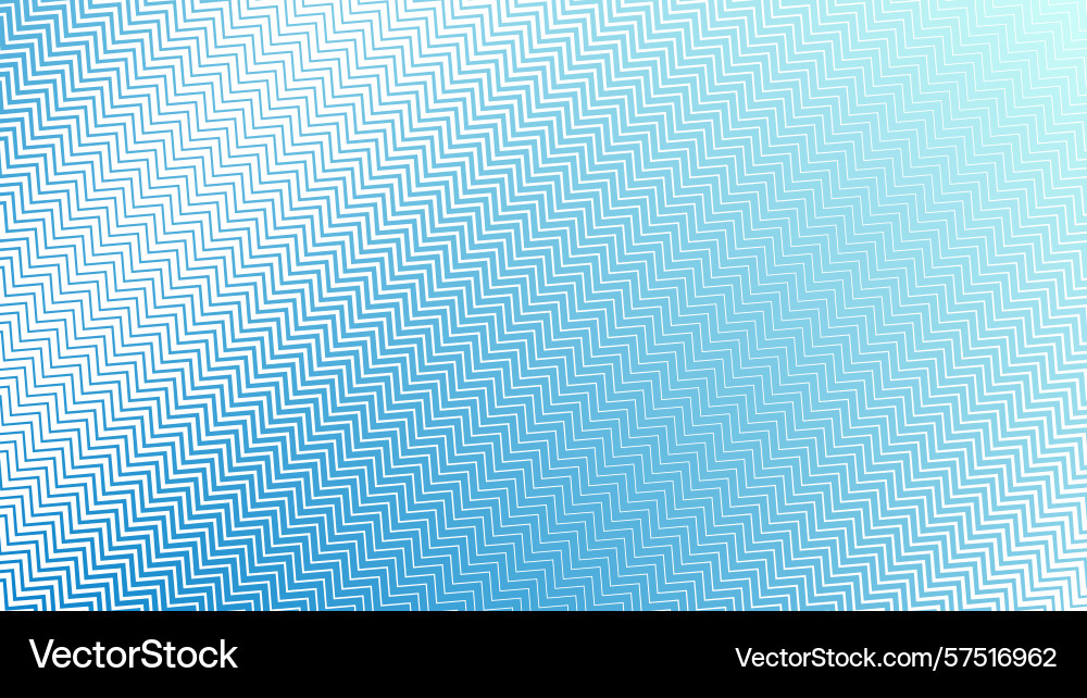 Blue zig zag stripes line with gradient color Blue zig zag stripes line with gradient color Vector Image