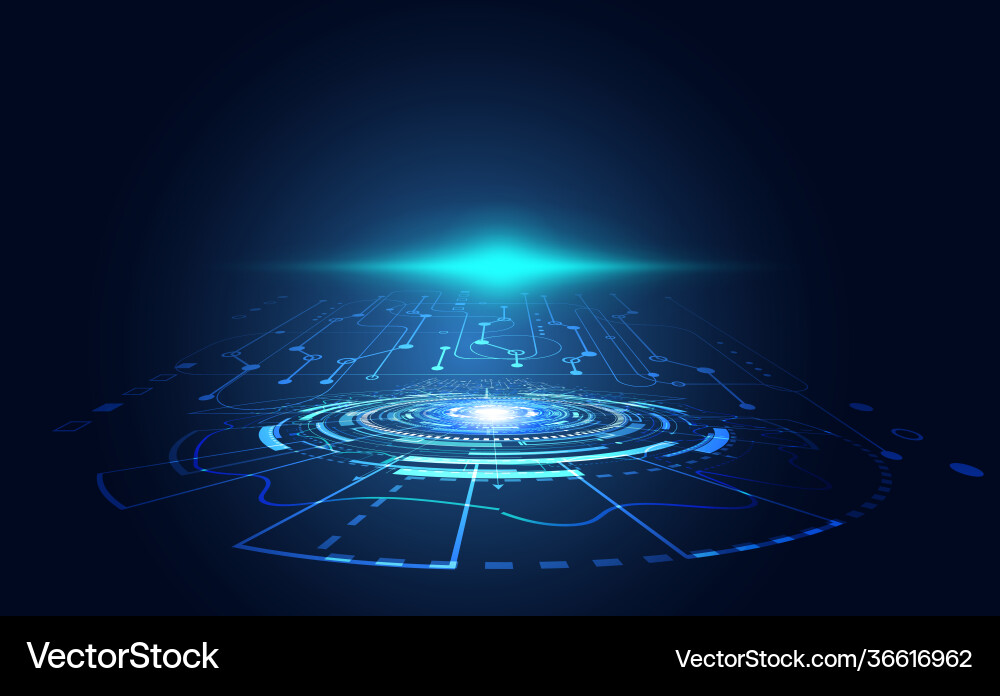 Modern abstract network science connection Modern abstract network science connection Vector Image