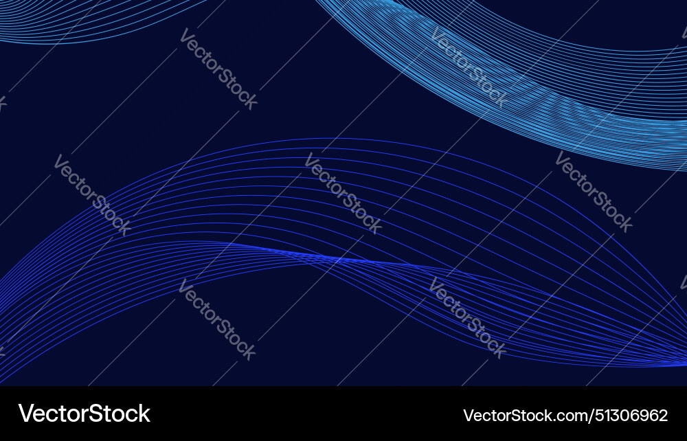 Seamless pattern fine line background with shapes vector image