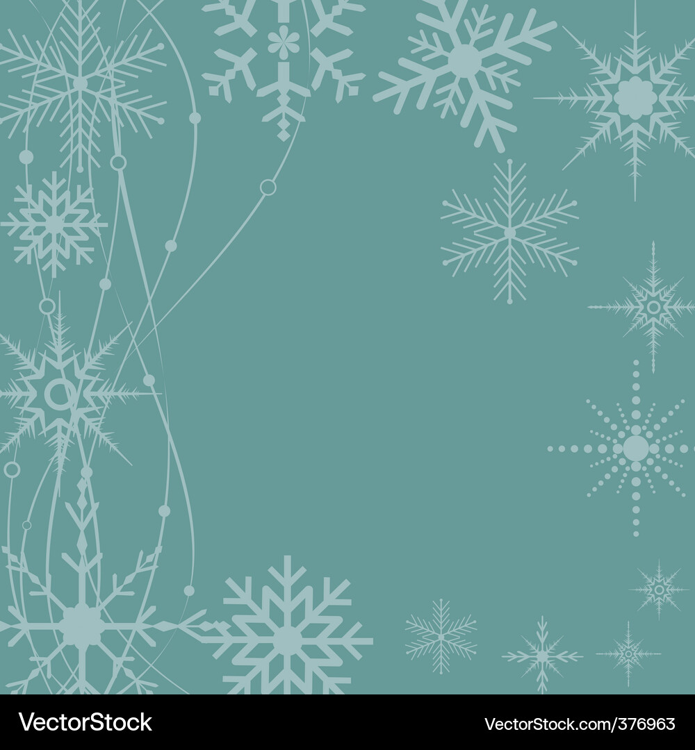 Snowflake Vector Image