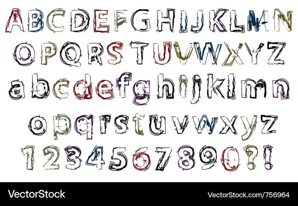 Elegant Script Typography Vector Image
