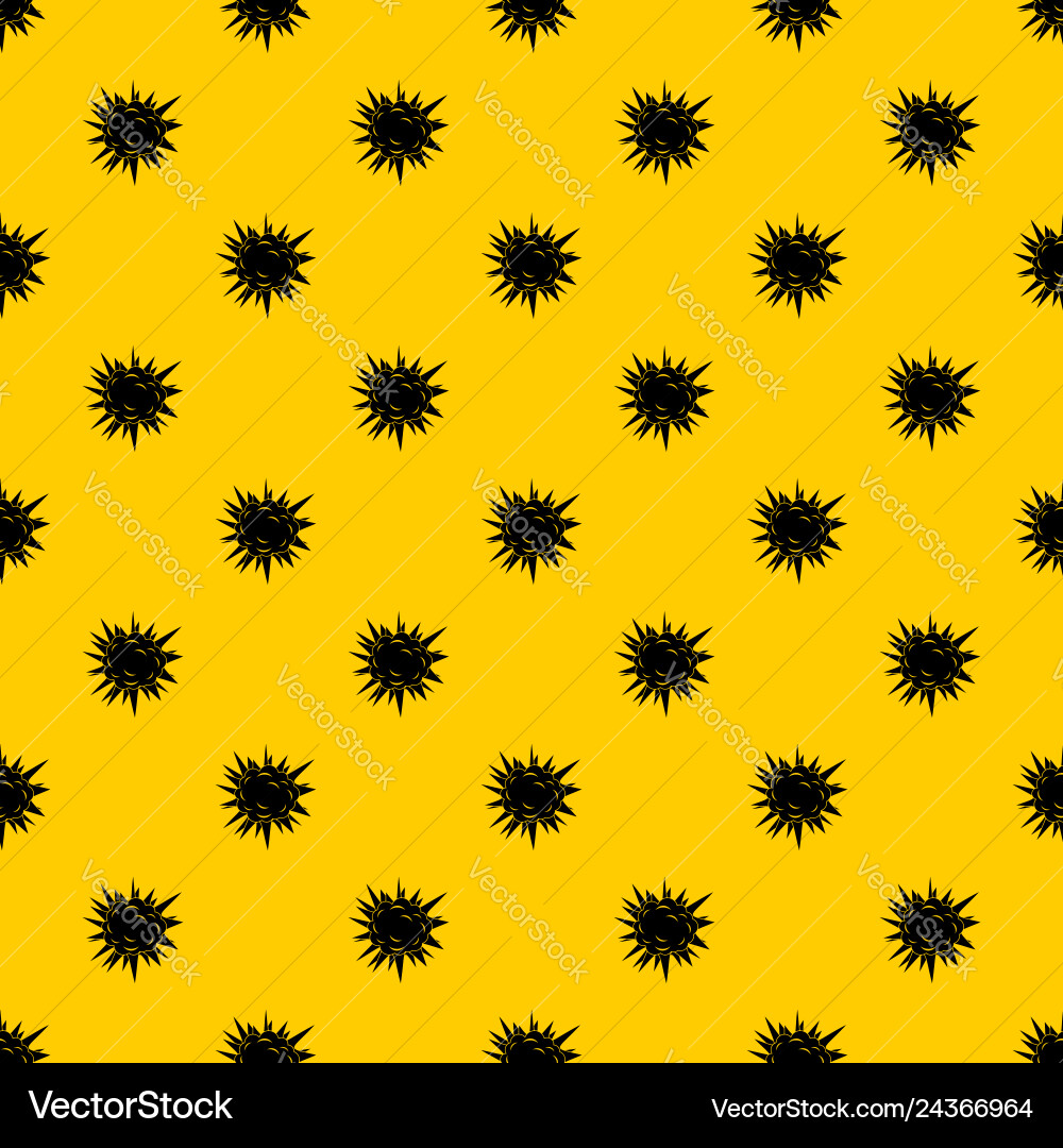 Terrible explosion pattern Terrible explosion pattern vector image