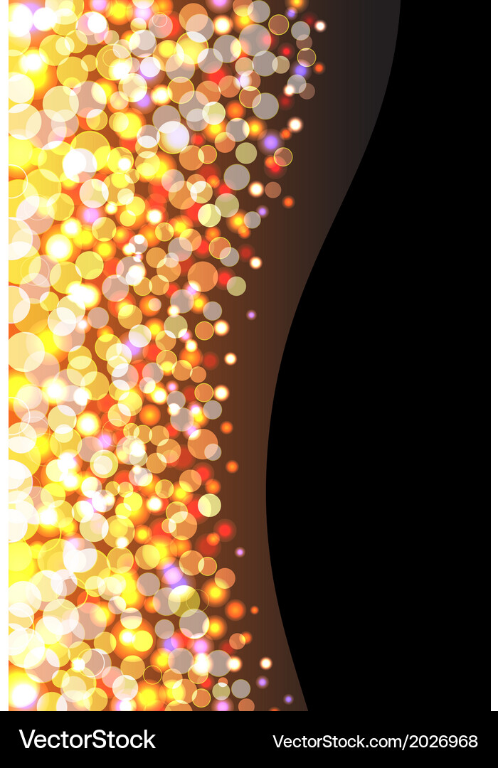 Abstract vertical background with shiny lights Vector Image