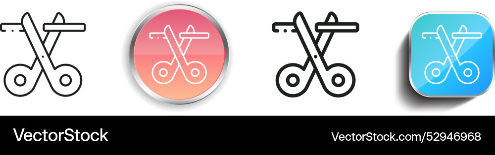 Contraceptive icon thin linear regular and button Contraceptive icon thin linear regular and button vector image