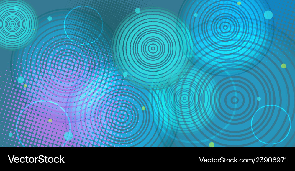 Colorful circles background Royalty Free Vector Image