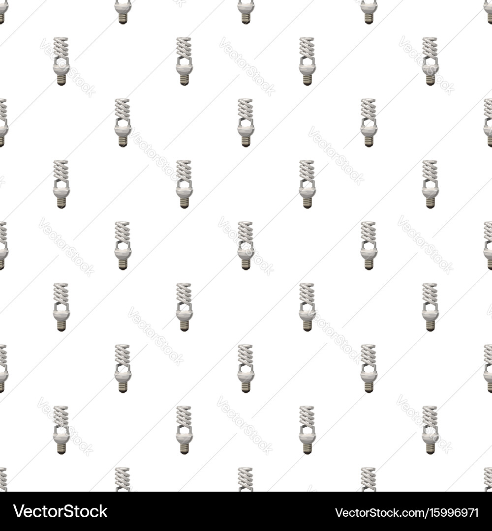 Efficient powersaving bulb pattern vector image
