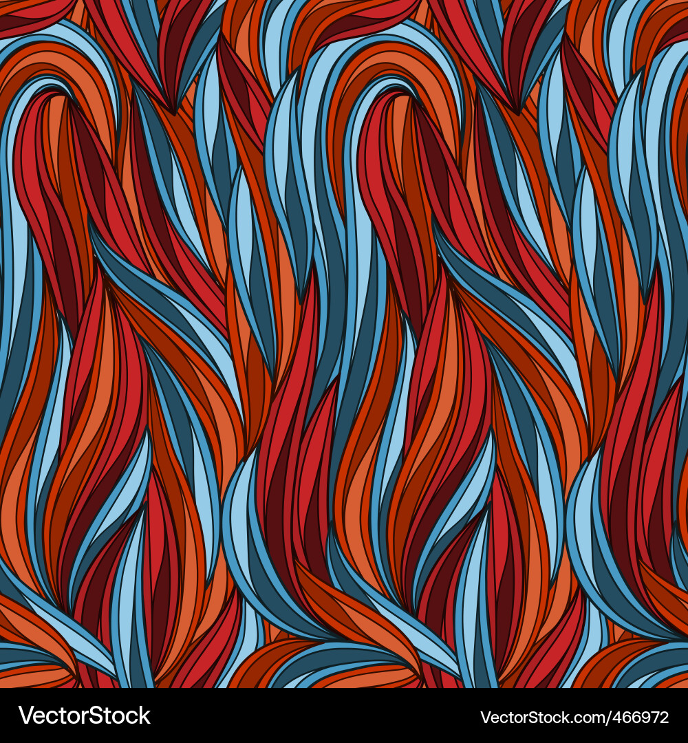 Abstract Repeating Pattern vector image