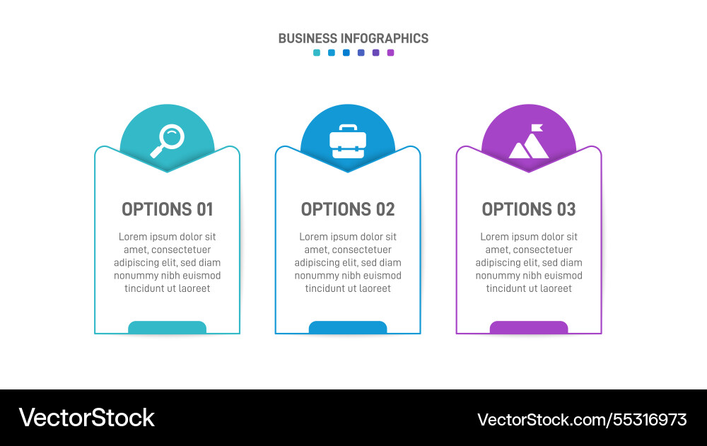 Horizontal progress bar featuring 3 arrow-shaped Horizontal progress bar featuring 3 arrow-shaped vector image