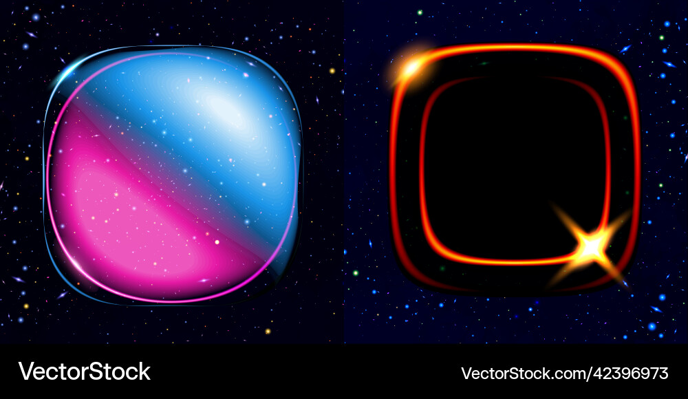 Set of abstract background with luminous swirling Set of abstract background with luminous swirling vector image