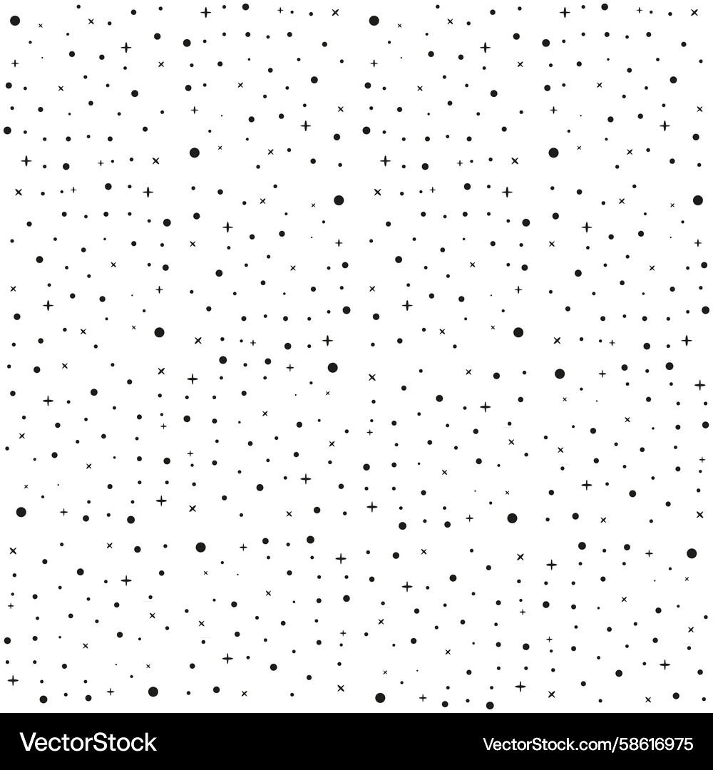 Minimalistic seamless pattern with small Vector Image