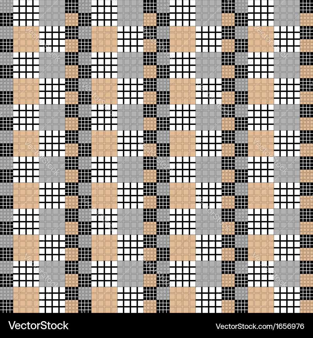 Design seamless vertical checked pattern Vector Image