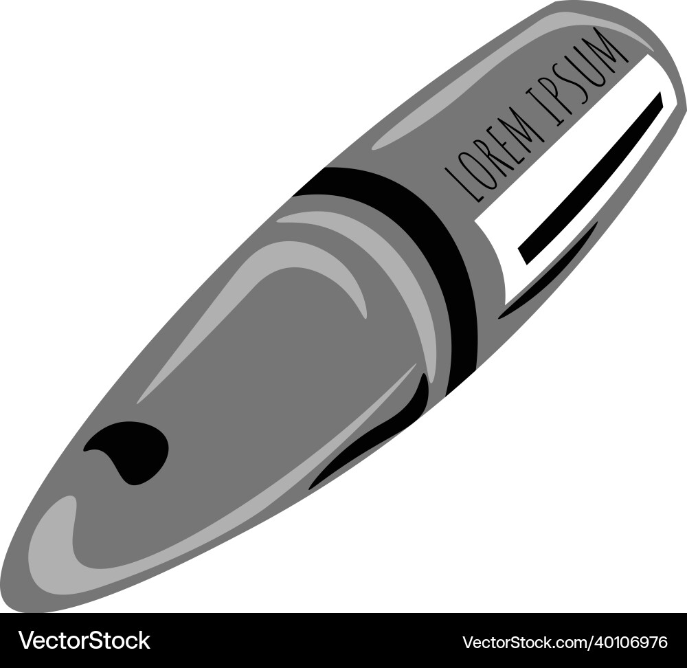 Mascara makeup cosmetic product for visage Mascara makeup cosmetic product for visage vector image