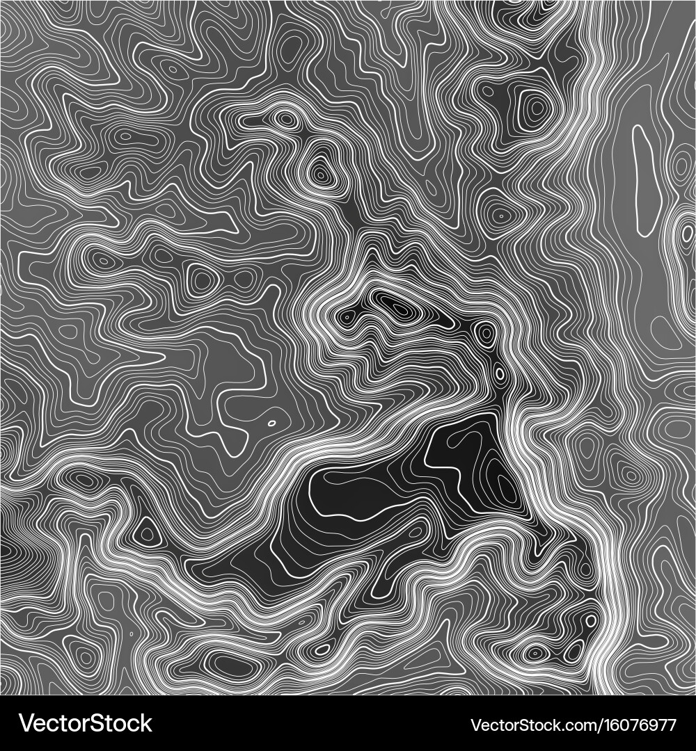 Topographic map background with space for copy vector image