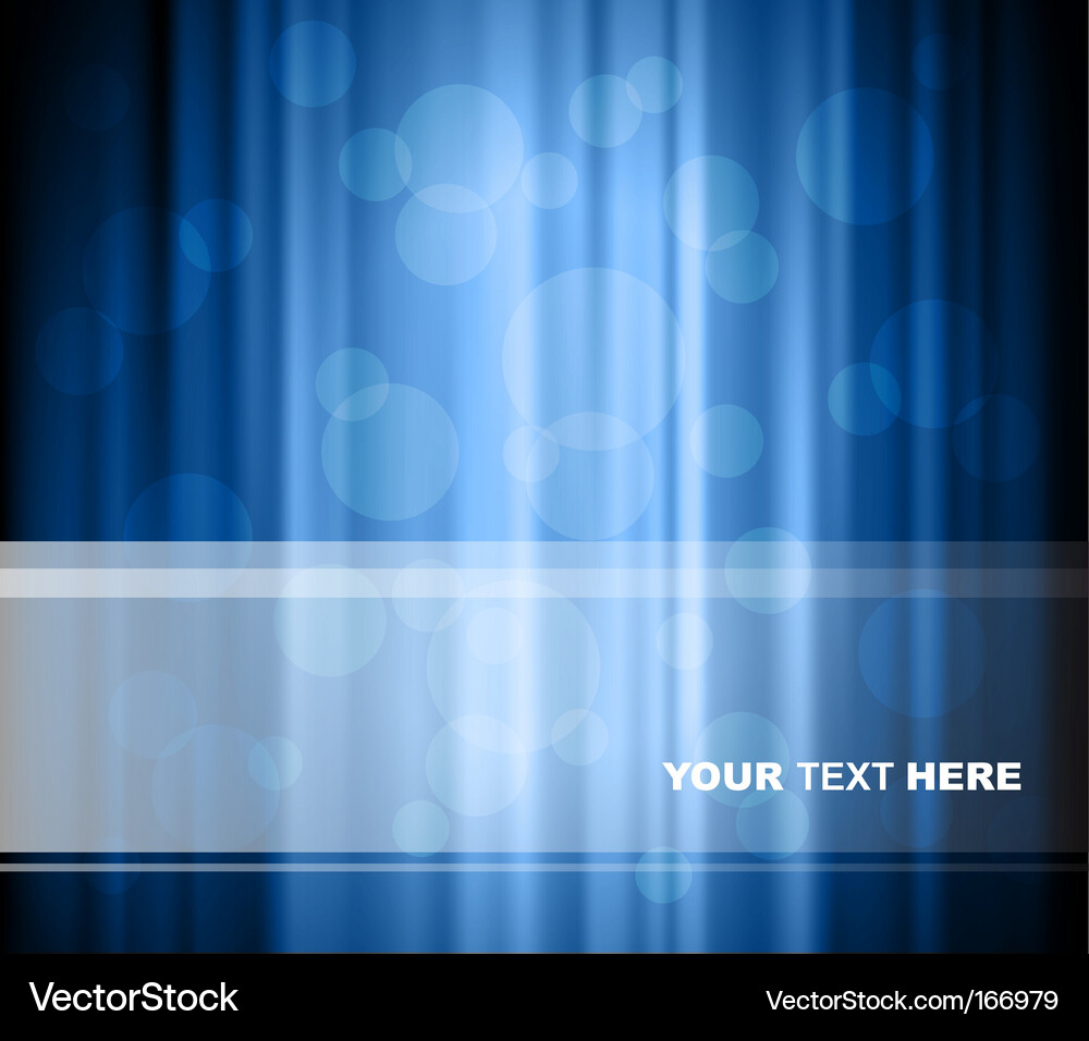 Abstract Blue Gradient Background Vector Image
