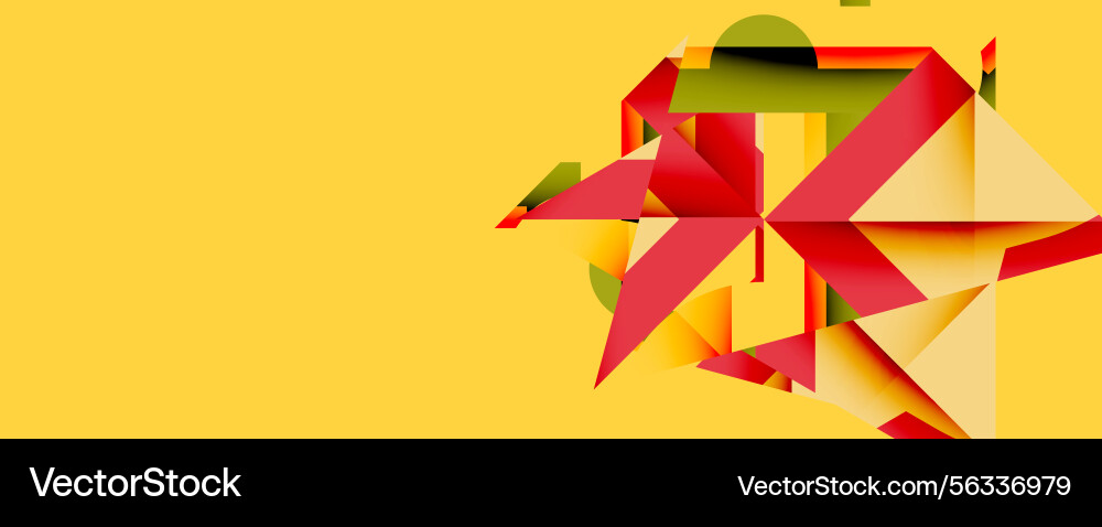 Abstract geometric shapes overlap creating Abstract geometric shapes overlap creating vector image