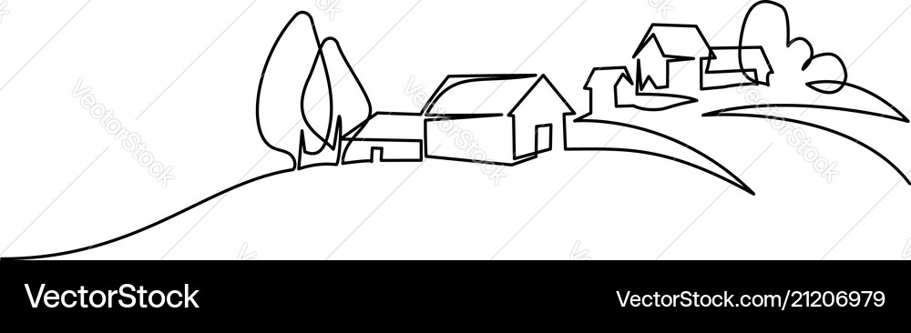 Village Outline Vector Images (over 18,000)