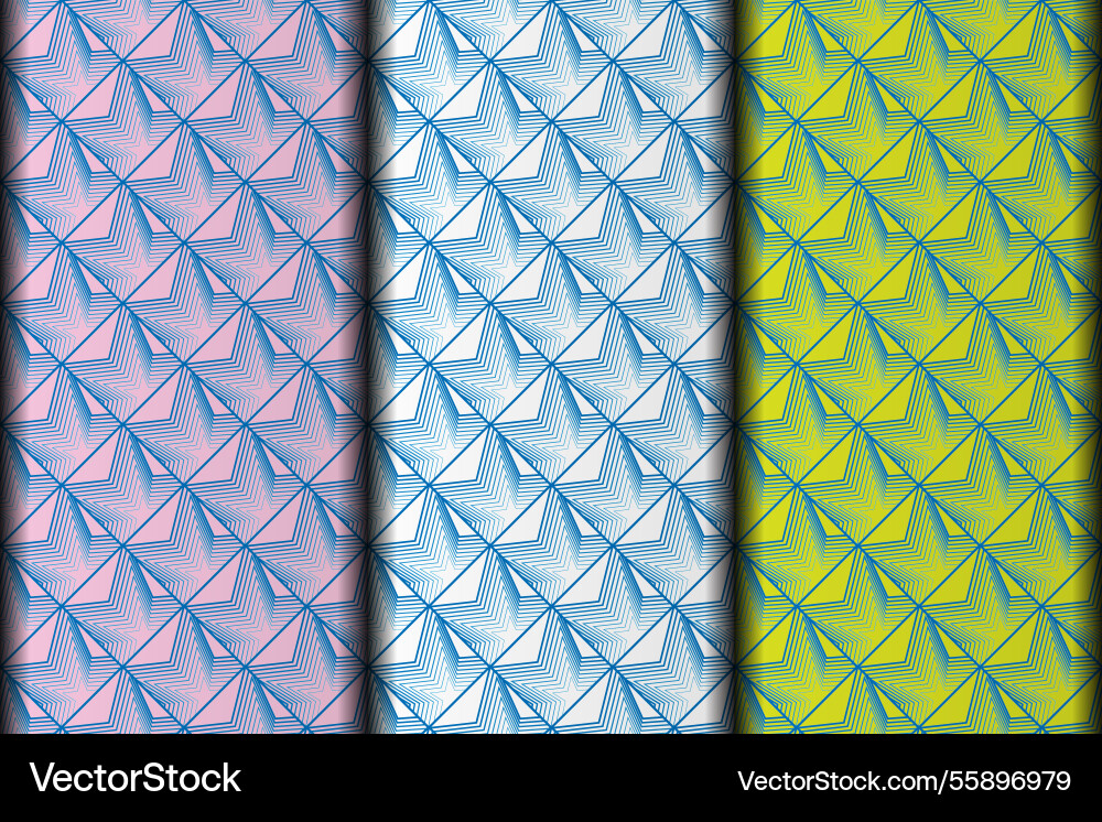 Star design background pattern vector image