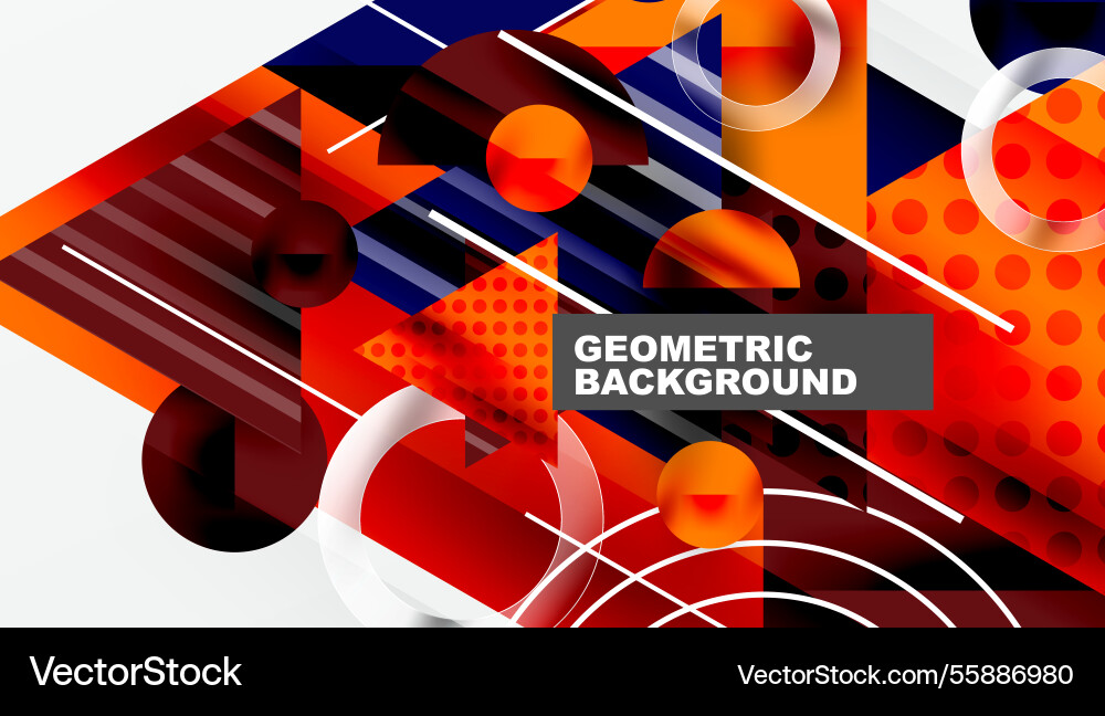 Modern abstract design with overlapping Modern abstract design with overlapping vector image