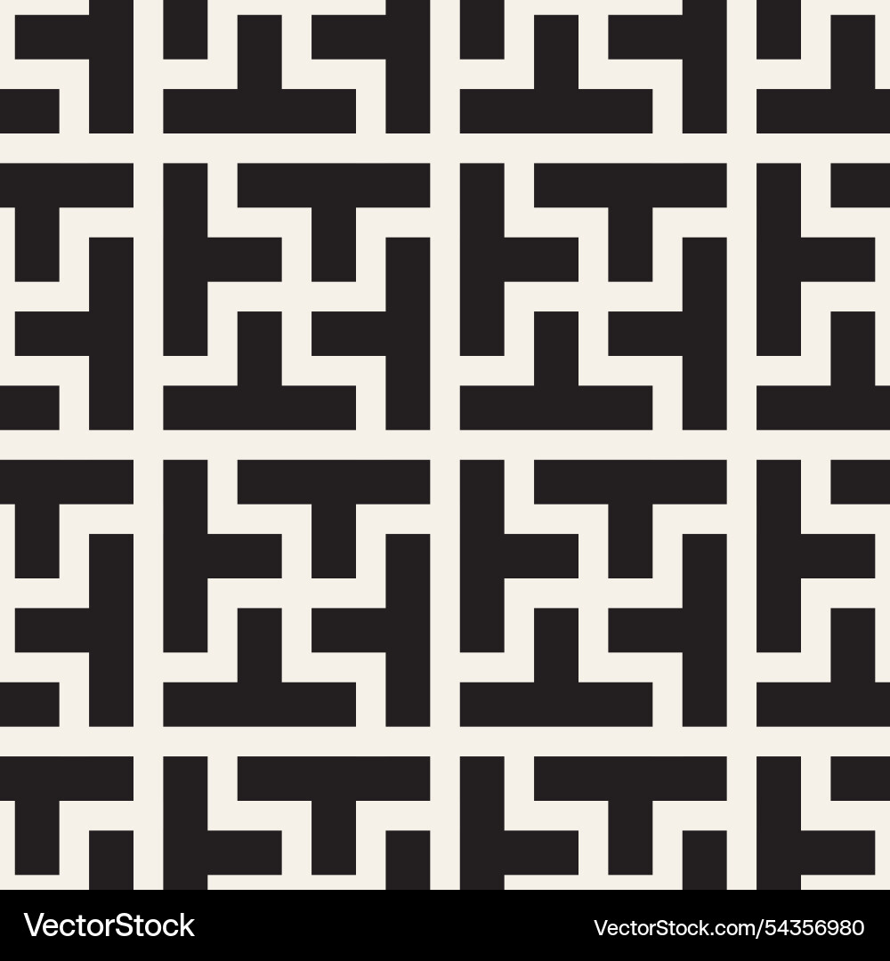 Seamless pattern repeating geometric elements Seamless pattern repeating geometric elements Vector Image
