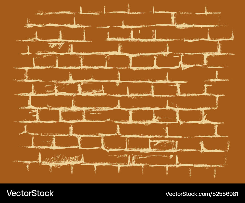 Hand drawn textured design pattern featuring Vector Image