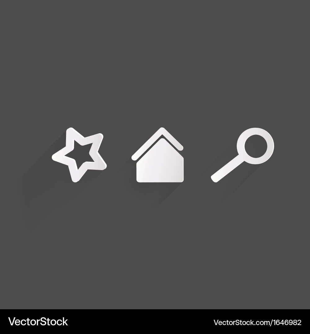 Background with internet page icons vector image