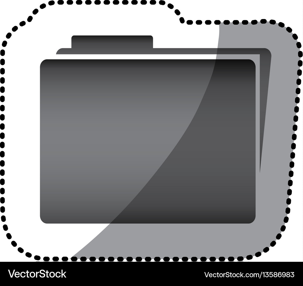 Grayscale sheet file icon – Royalty-Free Vector | VectorStock