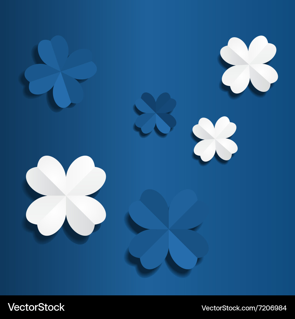 Abstract background with flowers Royalty Free Vector Image