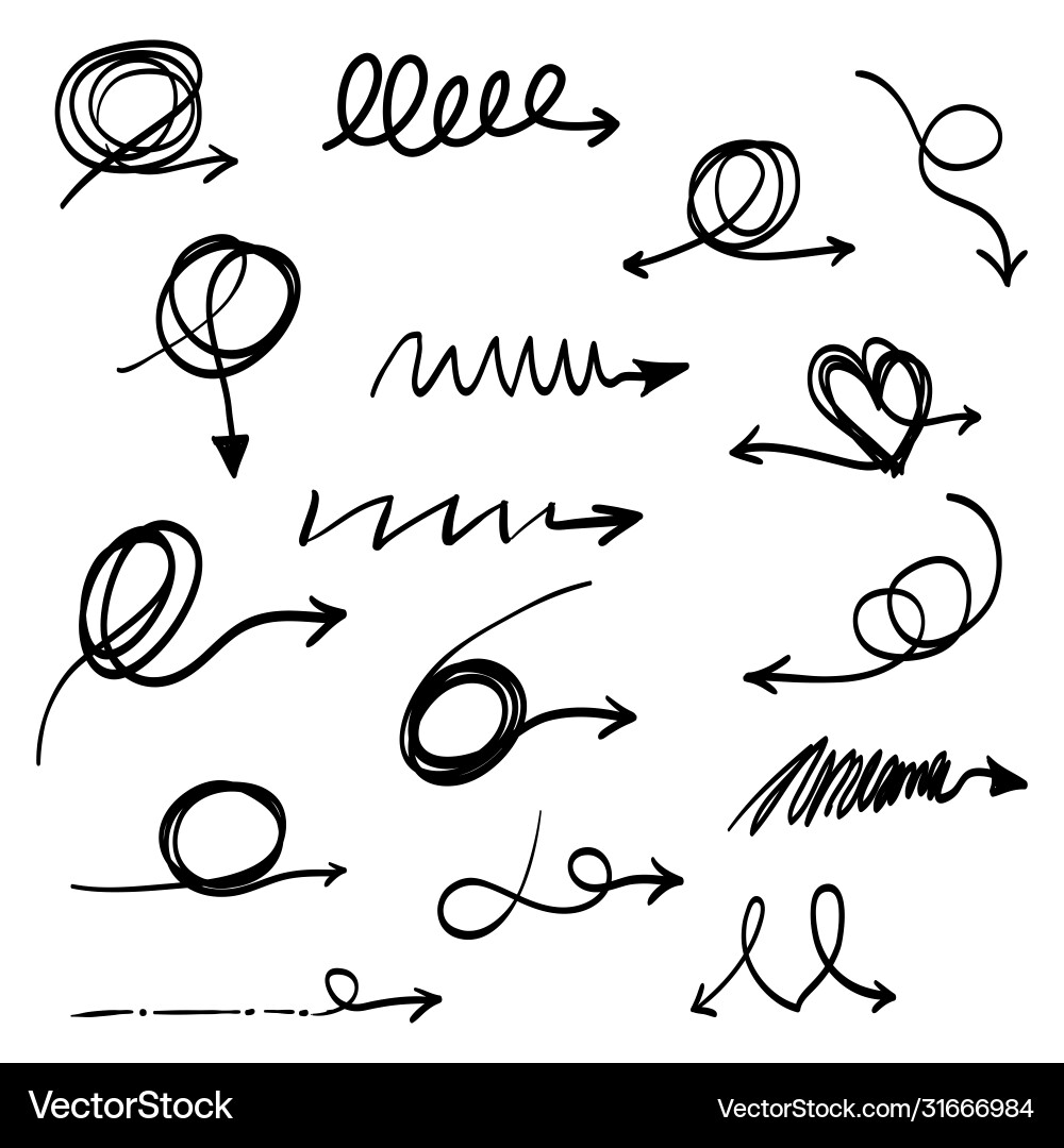 Hand drawn scribble sketch circle object tangled Hand drawn scribble sketch circle object tangled vector image