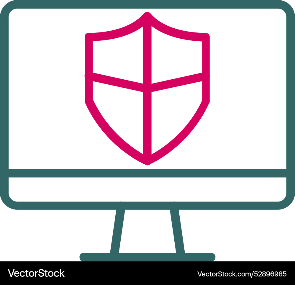 Computer icon design Vector Image