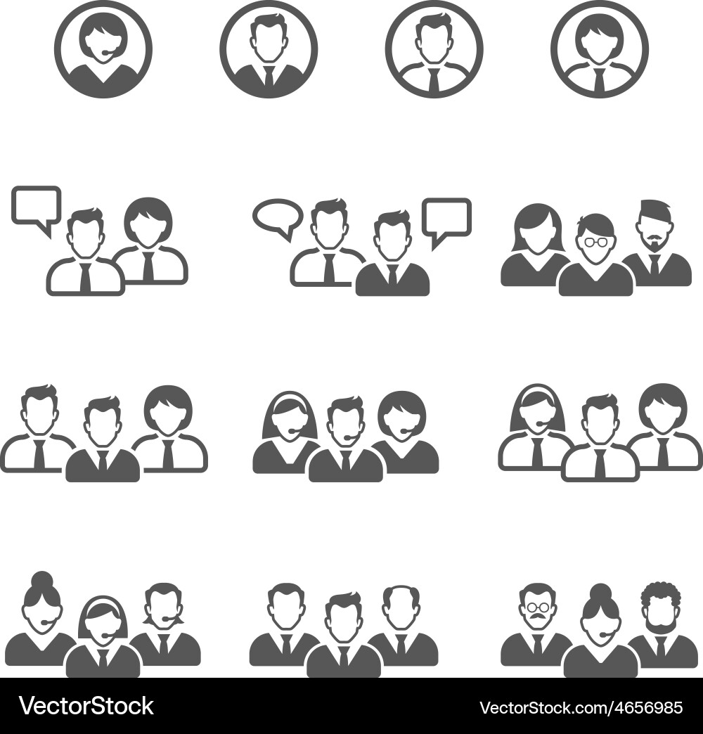 People icon Royalty Free Vector Image - VectorStock