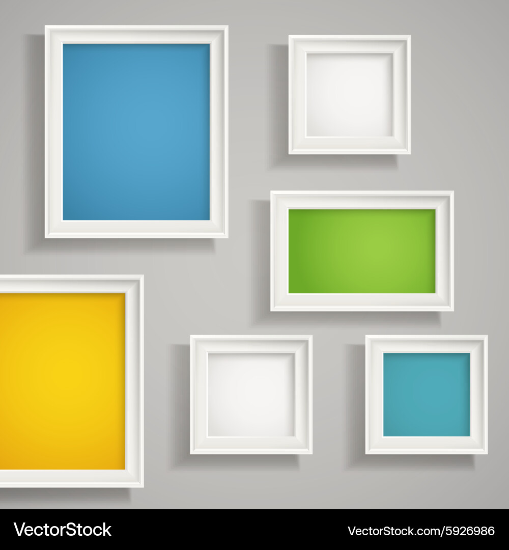 Abstract background of color boxes Vector Image