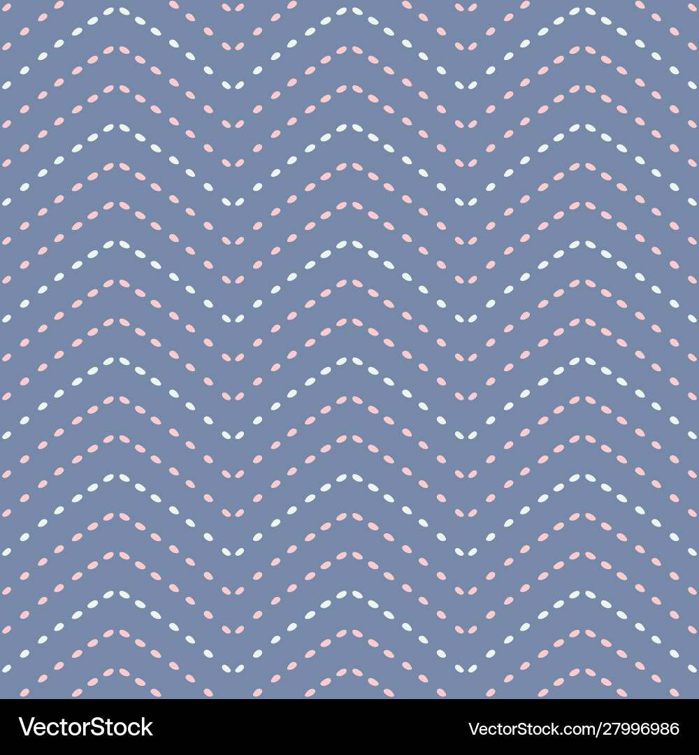 Abstract dotted chevron seamless pattern Abstract dotted chevron seamless pattern vector image