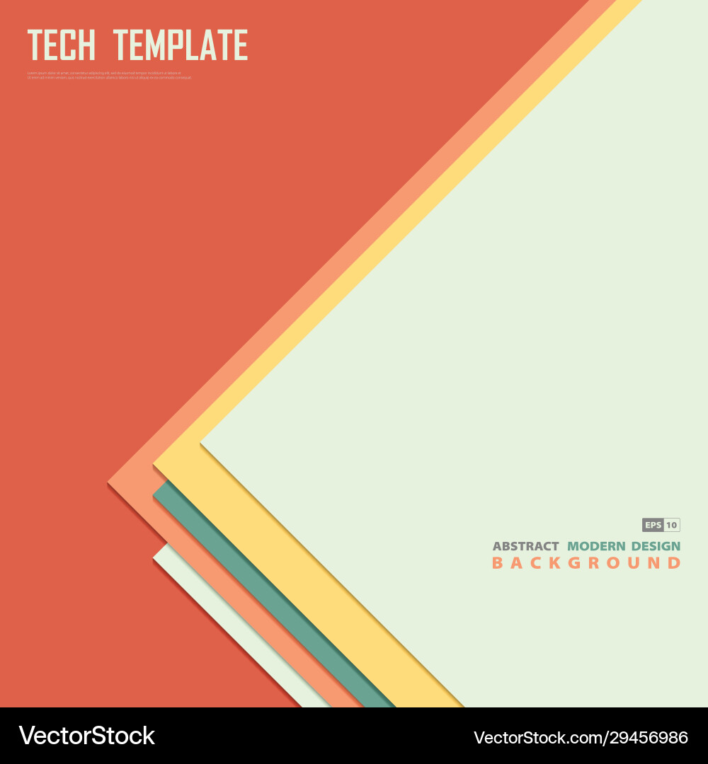Abstract minimal pastel overlap layer design Abstract minimal pastel overlap layer design vector image