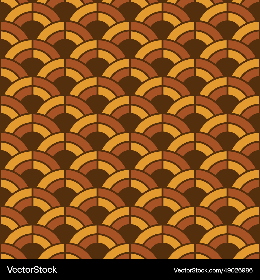 Retro geometric seamless pattern image Retro geometric seamless pattern image vector image