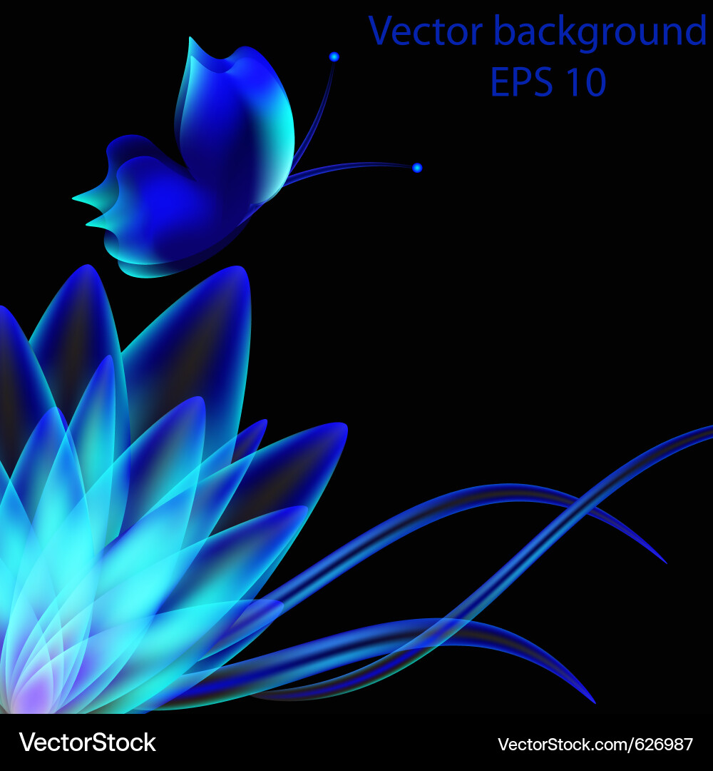 Abstract background from multi-colored butterflies vector image