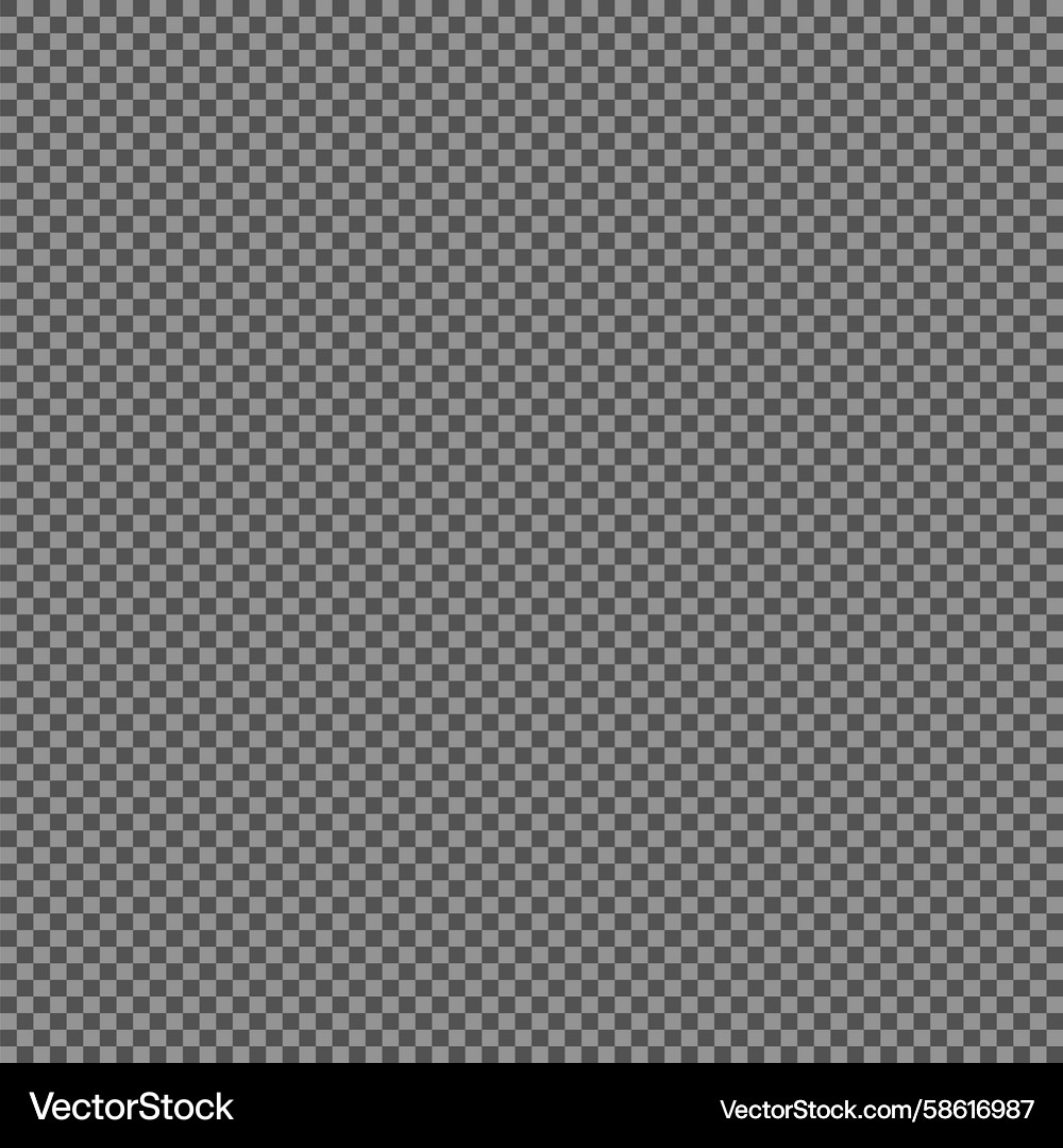 Transparent background pattern with gray Vector Image