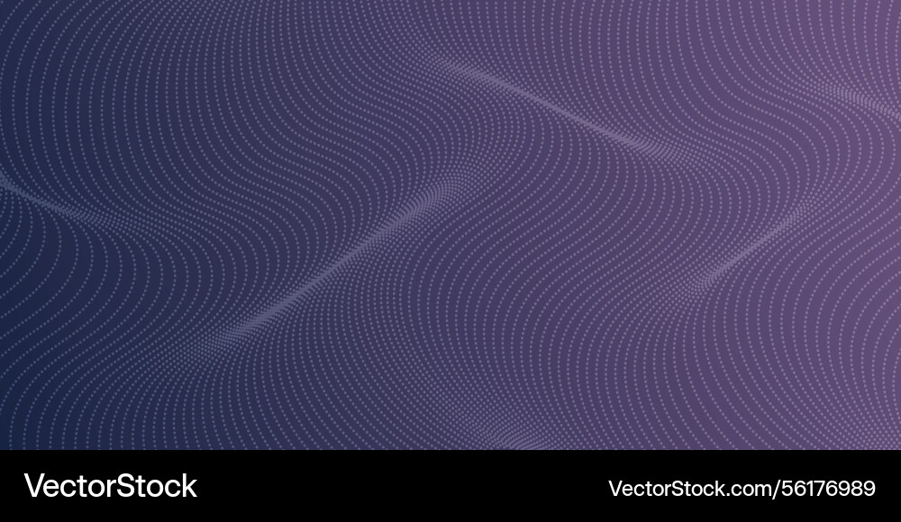 Colorful wave pattern with dots creating a modern Colorful wave pattern with dots creating a modern vector image