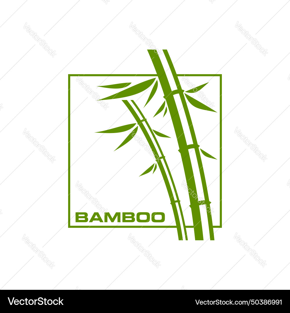 Bamboo icon spa massage beauty and cosmetics Bamboo icon spa massage beauty and cosmetics vector image