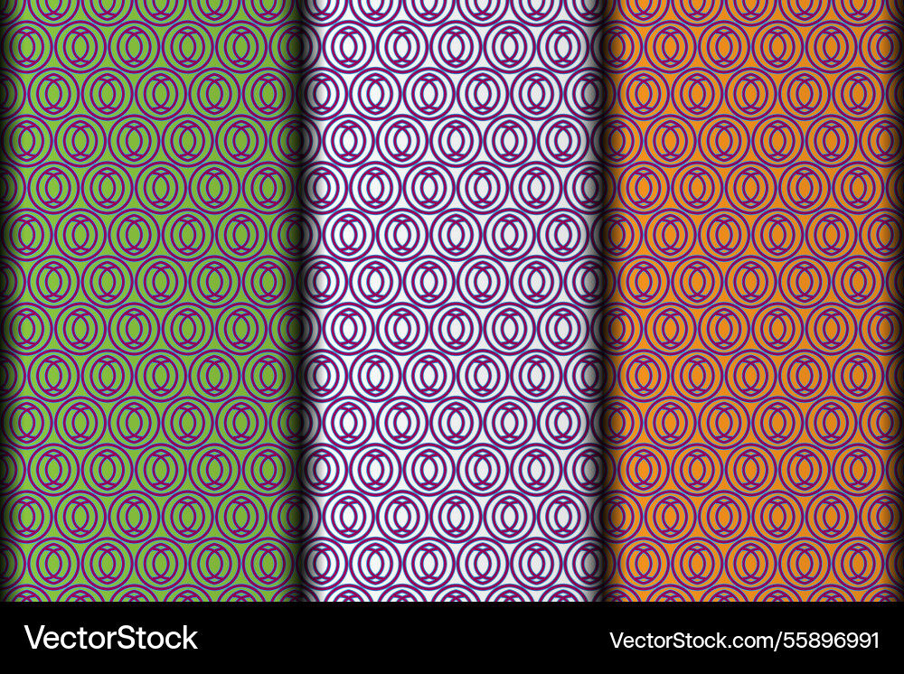 Circle style eps pattern design vector image