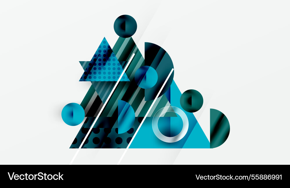 Modern abstract design with overlapping Modern abstract design with overlapping vector image