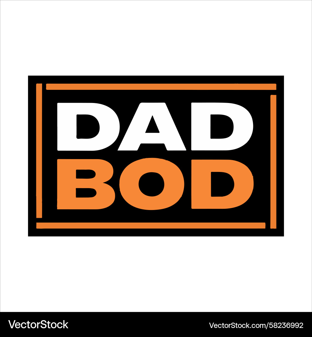 Dad Vibes Vector Image